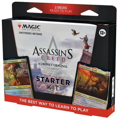 Magic The Gathering Assassins Creed Starter Kit 2 Decks Englisch Kartenspiel