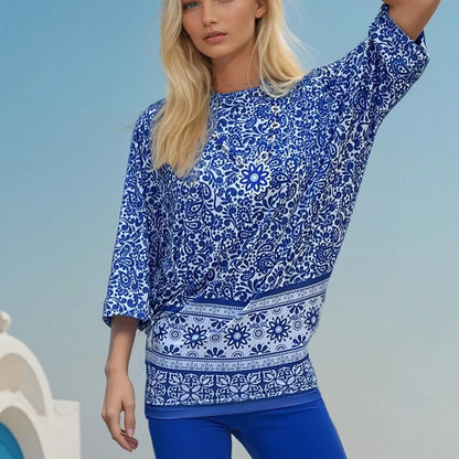 Maglia Trapezio Maiolica