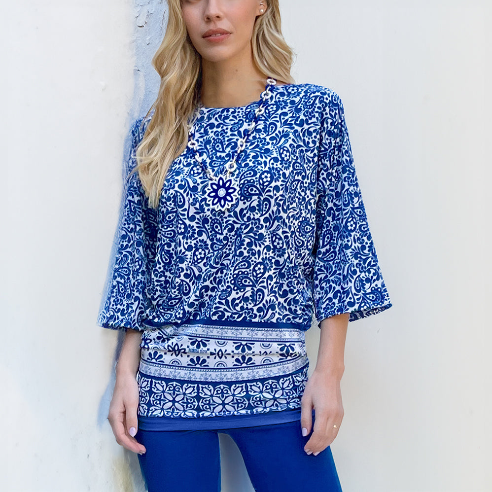 Maglia Trapezio Maiolica