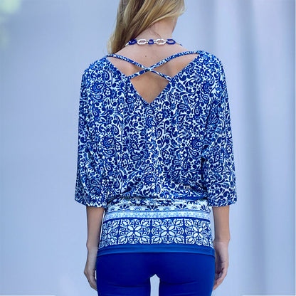 Maglia Trapezio Maiolica