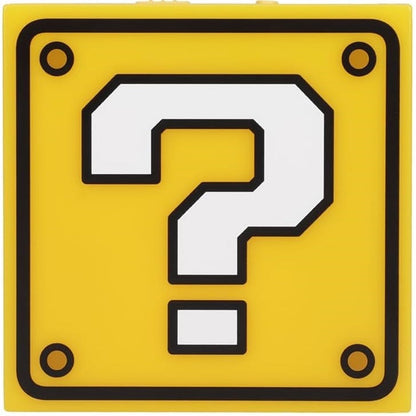 Paladone Lampada Super Mario ? Block Night Light Applique Parete Luce Notturna