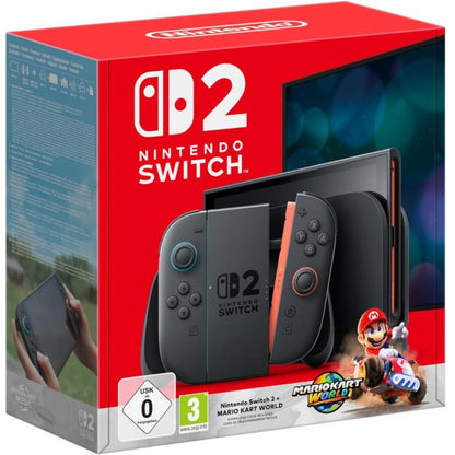 Nintendo Switch 2 + Mario Kart World - Konsole Neu Garantie Deutschland NS2