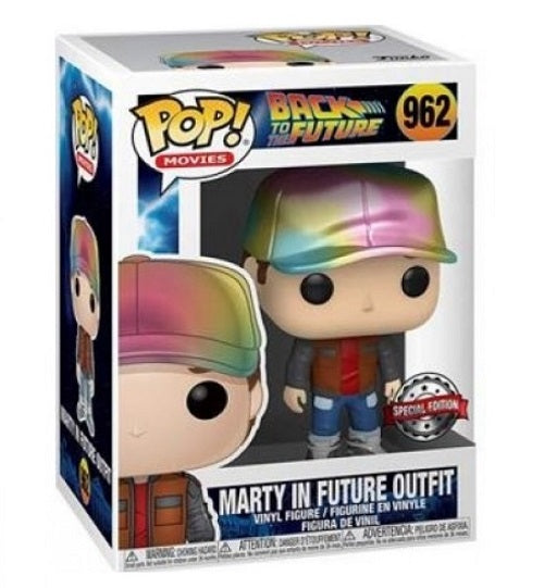 Funko Pop! Movies Zurück in die Zukunft (962) Marty im Zukunfts-Outfit Special 9cm