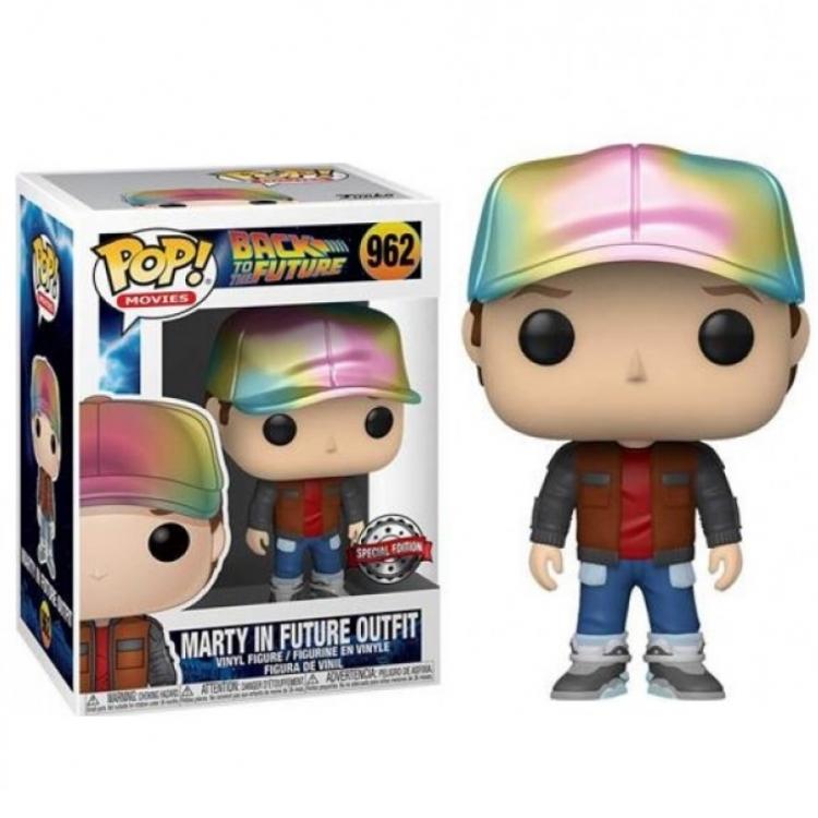 Funko Pop! Movies Zurück in die Zukunft (962) Marty im Zukunfts-Outfit Special 9cm