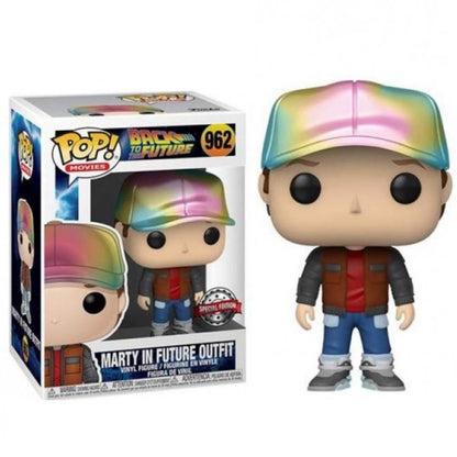 Funko Pop! Movies Zurück in die Zukunft (962) Marty im Zukunfts-Outfit Special 9cm