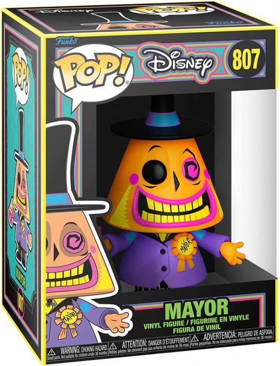Funko Pop! The Nightmare Before Christmas Disney – Bürgermeister (807) Blacklight Vinyl