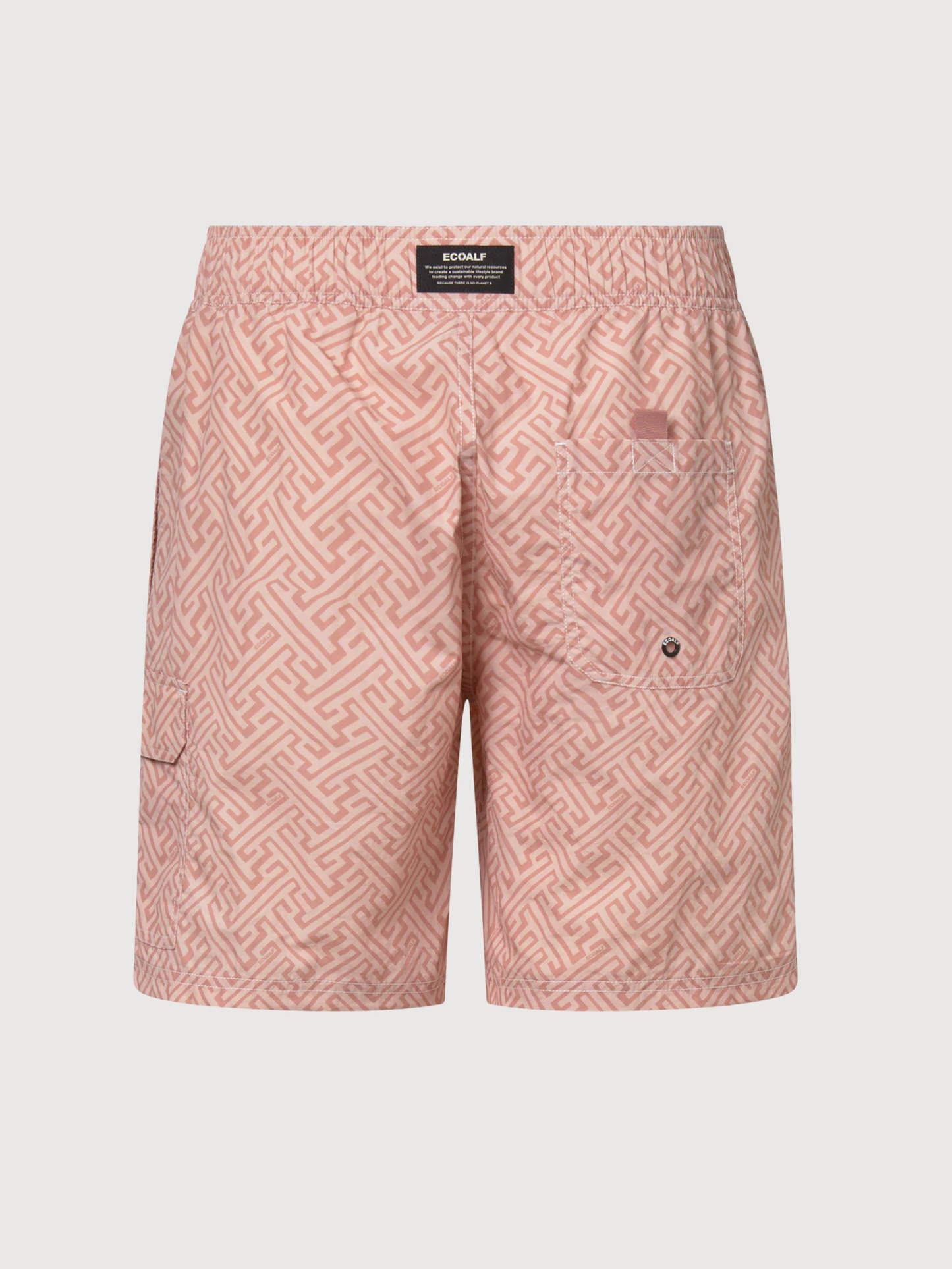 BIQUE SWIMSUIT MAN Dusty Pink Abstract Print | Ecoalf