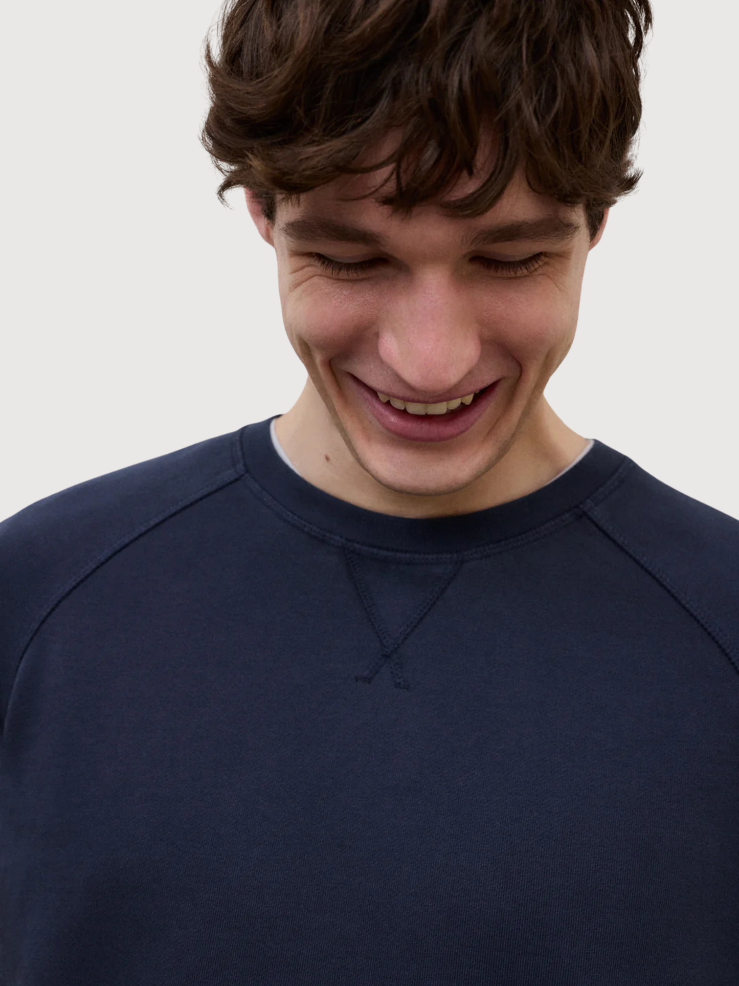 BERJA SWEATSHIRT HERREN Deep Navy | Ecoalf