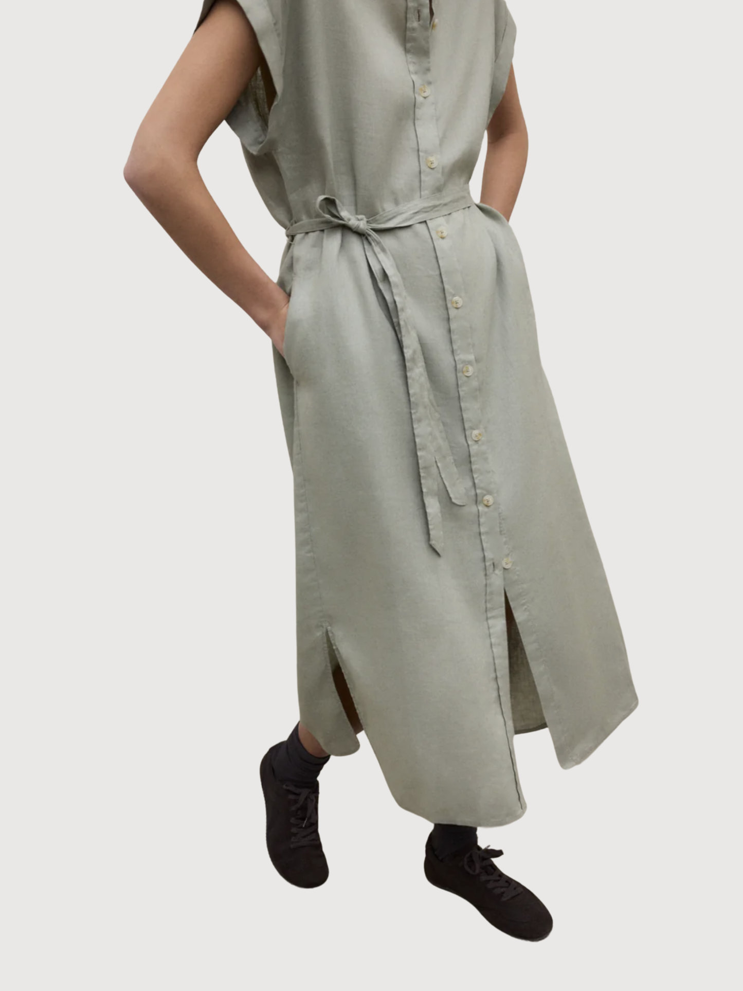AMATISTA MAO DRESS DAMEN SAGE | ECOALF