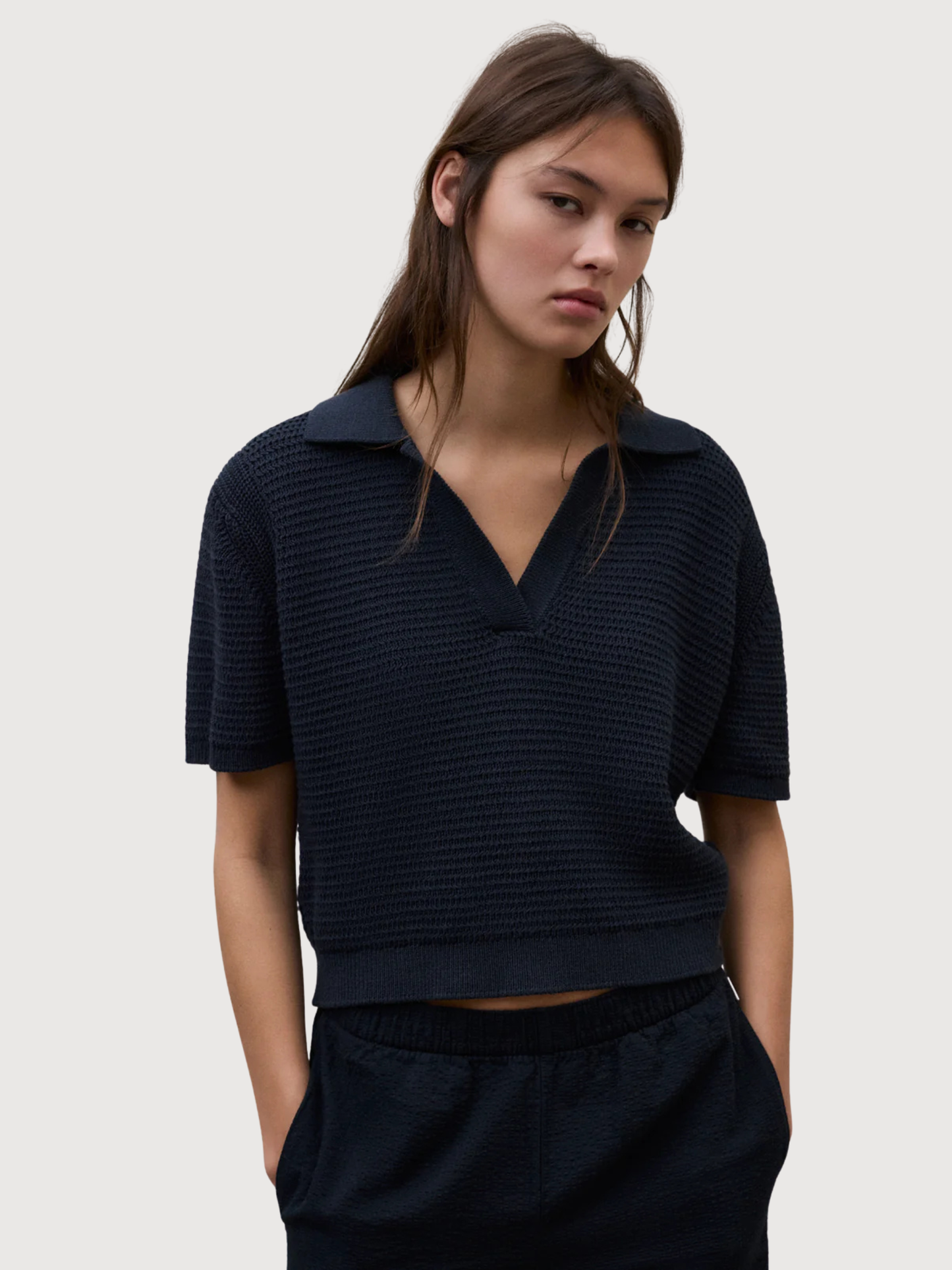 ANNA KNIT WOMAN Dark Navy | Ecoalf