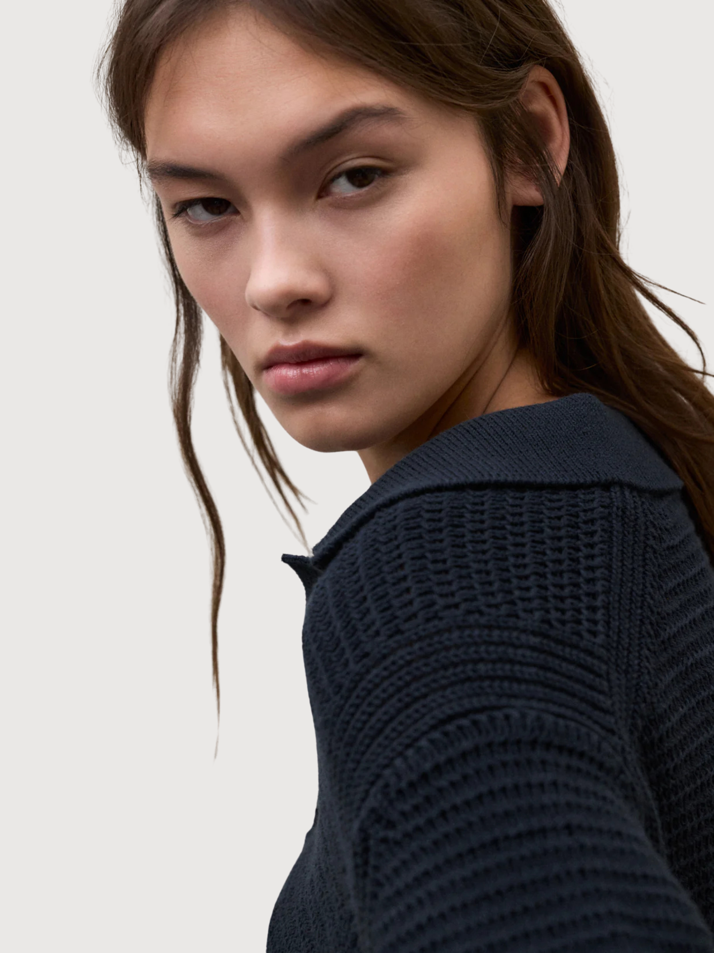 ANNA KNIT WOMAN Dark Navy | Ecoalf