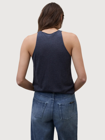 CEIBA KNIT WOMAN Storm Blue | Ecoalf