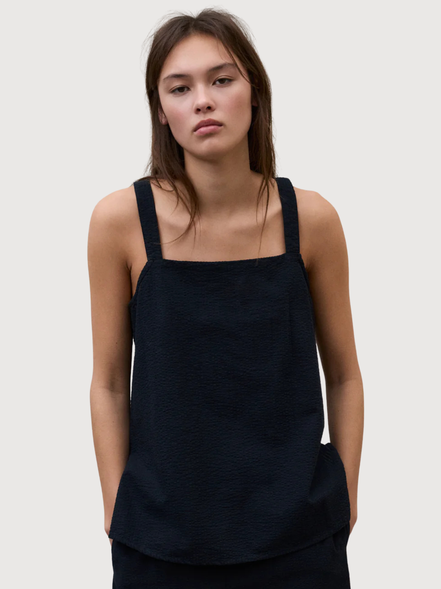 ARIA SHIRT WOMAN Dark Navy | Ecoalf