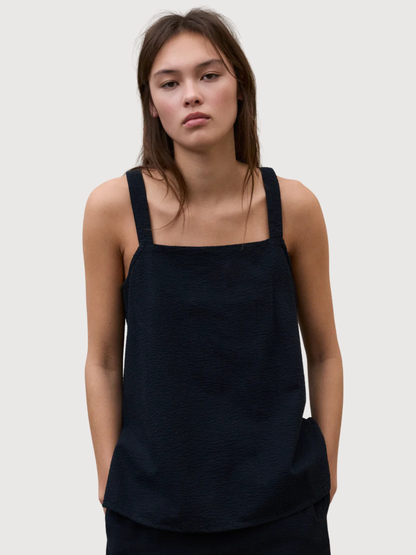 ARIA SHIRT WOMAN Dark Navy | Ecoalf
