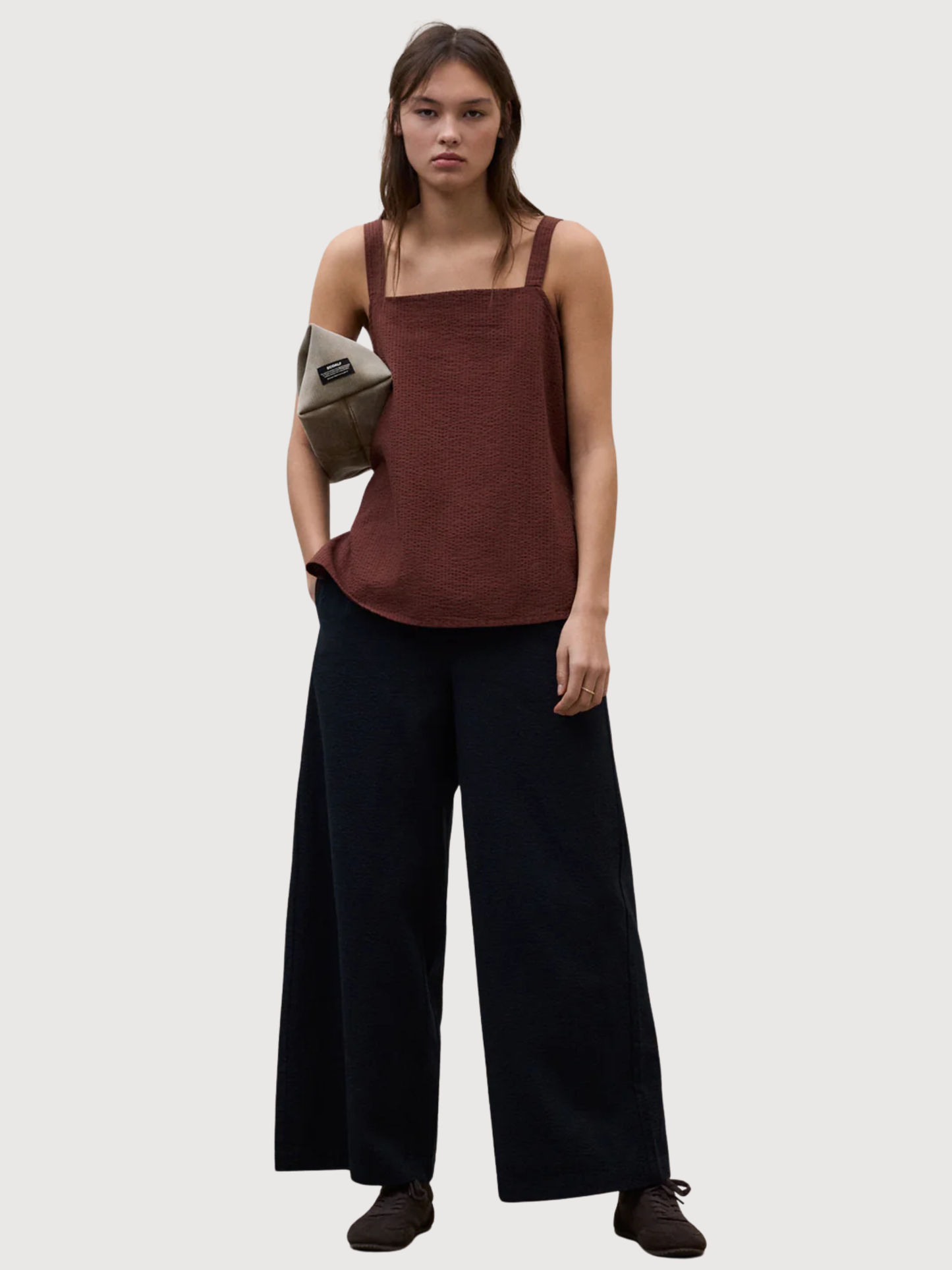 ARIA SHIRT WOMAN EBONY | Ecoalf