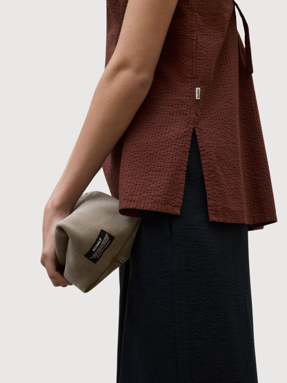 ARIA SHIRT WOMAN EBONY | Ecoalf