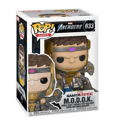 Funko Pop Games Marvel Avengers 633 M.O.D.O.K Vinyl Figure Gamerverse Statuetta