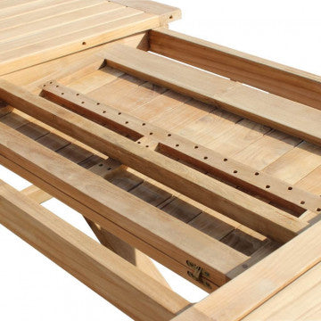 Tisch Mirage 160/240 X 90 – Ausziehbarer Teakholztisch