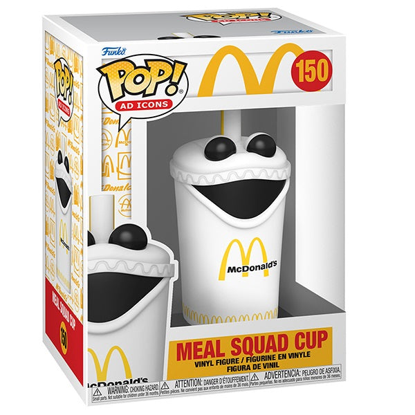 Funko Pop Ad Icons McDonald's – Meal Squad Cup (150) Sammler-Vinylfigur