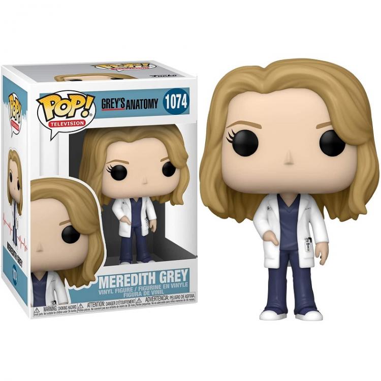 Funko Pop! Television Grey's Anatomy – (1074) Meredith Grey Vinyl Figur Krankenschwester
