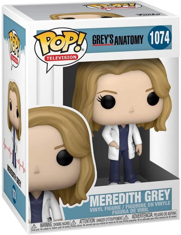 Funko Pop! Television Grey's Anatomy – (1074) Meredith Grey Vinyl Figur Krankenschwester