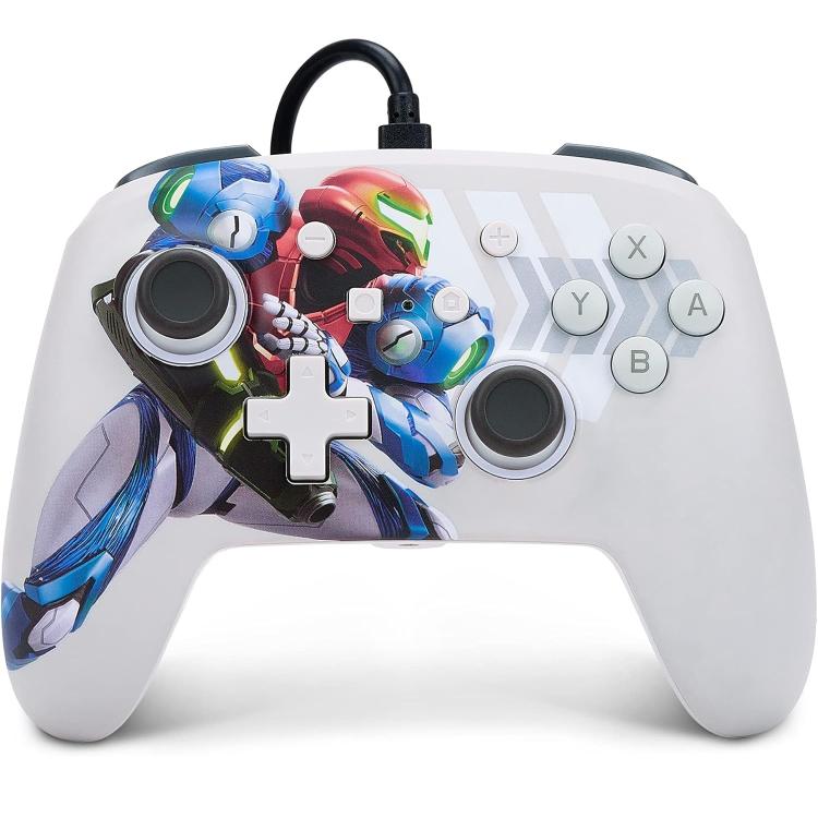 Powera Enhanced Wired Controller Programmierbar Nintendo Switch - Metroid Dread
