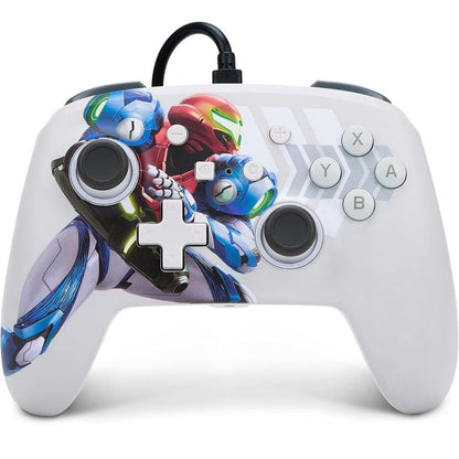 Powera Enhanced Wired Controller Programmierbar Nintendo Switch - Metroid Dread