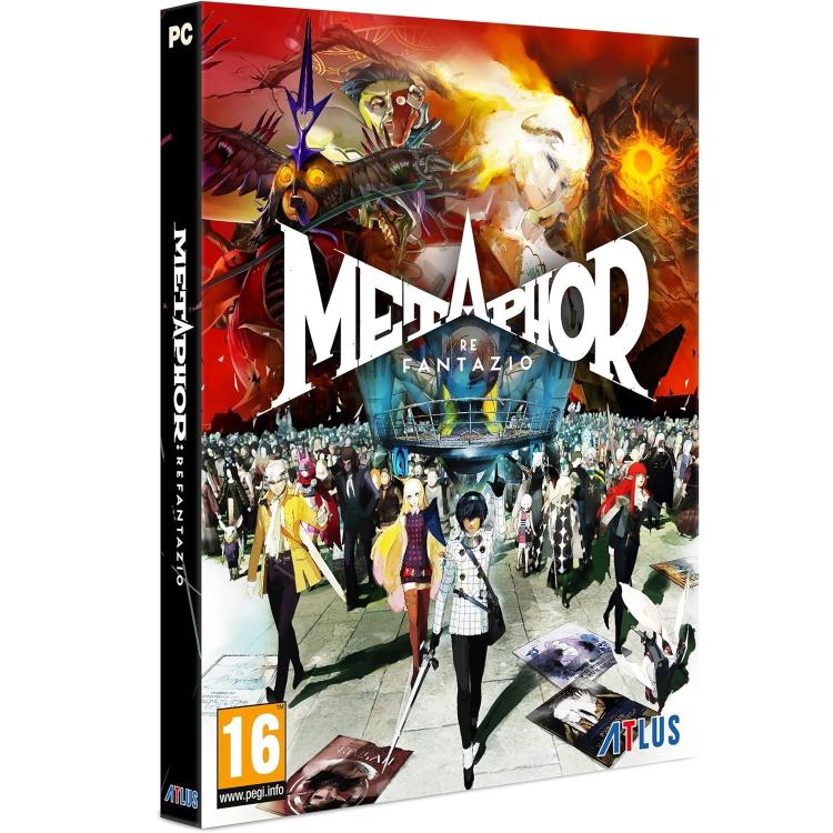 Metaphor Refantazio Steelbook Edition PC Videospiel PAL Deutsch Code In The Box