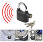 Motorcycle Scooter Disc Lock Alarm Waterproof Anti-theft Padlock