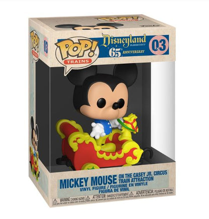 Funko Pop Disneyland 65th – Mickey Mouse auf Casey Jr. Zirkuszug Attraktion 03