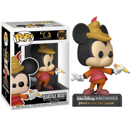Funko Pop Walt Disney 50. Jubiläum Archive - Beanstalk Mickey (800) Magische Vinylfigur