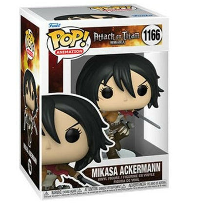 Funko Pop! Animation Attack On Titan - Mikasa Ackermann (1166) Vinyl-Figur