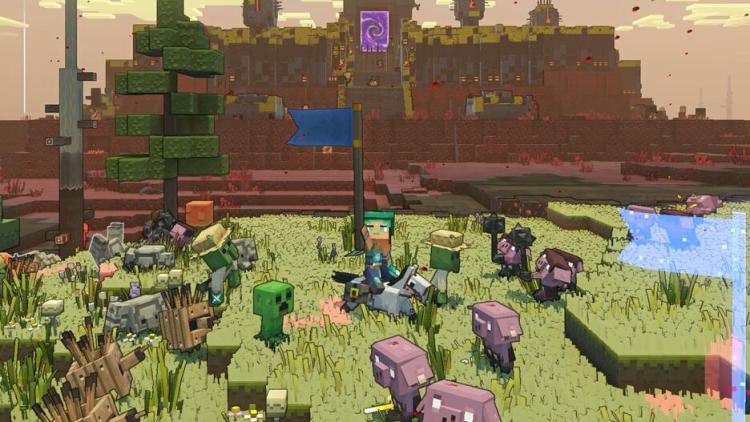 Minecraft Legends Deluxe Edition Ps4 Videogioco Playstation 4 Ita Eu Nuovo Ps5