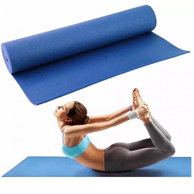 Tappetino Yoga Tappeto Aerobica Fitness Ginnastica Palestra Pilates 6mm Rosso