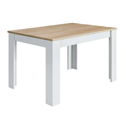 Tavolo allungabile 90x140/190 cm in rovere alaska e bianco artik