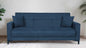 Boston 3-seater sofa bed with storage and armrests