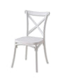 Cross polypropylene chair