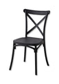Cross polypropylene chair
