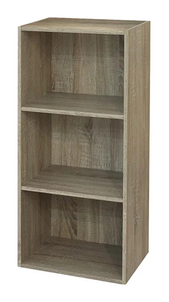 Libreria Componibile Multifunzionale in MDF e Frassino, Vari Formati e Colori
