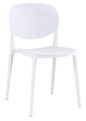 Resin chair also suitable for outdoor use, various colors available