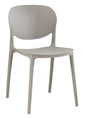Resin chair also suitable for outdoor use, various colors available