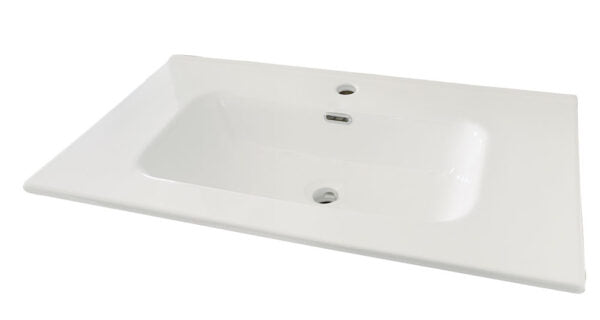 Lavabo ad incasso per mobili dimensioni mm 810 x 460 x 170