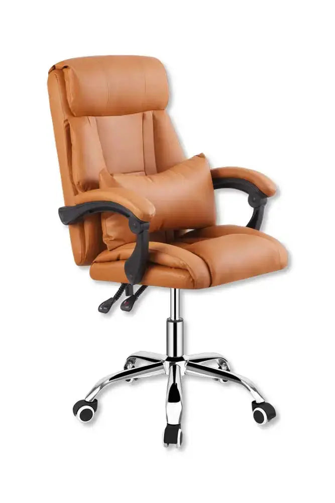 Bürosessel Mia Brown 68x63x116/126h – Ergonomisch und neigbar