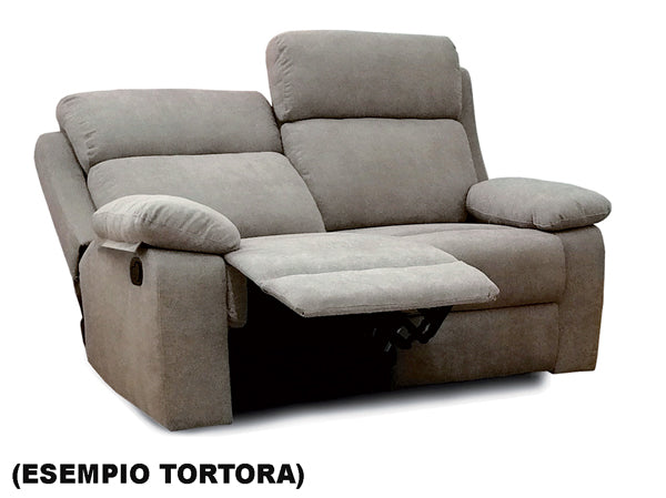 3-Sitzer Relaxsofa Pegaso Grau mit Relaxfunktion