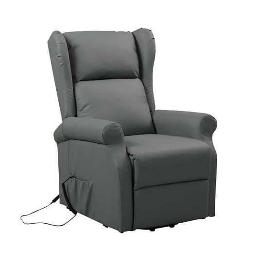 Pisa Recliner Armchair - Electric recliner with lift assistance, grey