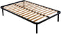 Bed frame 120x190 cm – 13 birch slats, steel