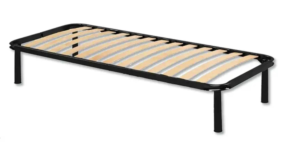 Lattenrost für Einzelbett 80x190 cm – 13 Birkenholzlatten, Stahl
