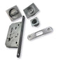 Zama Square Hinge Kit D.48 for Sliding Doors