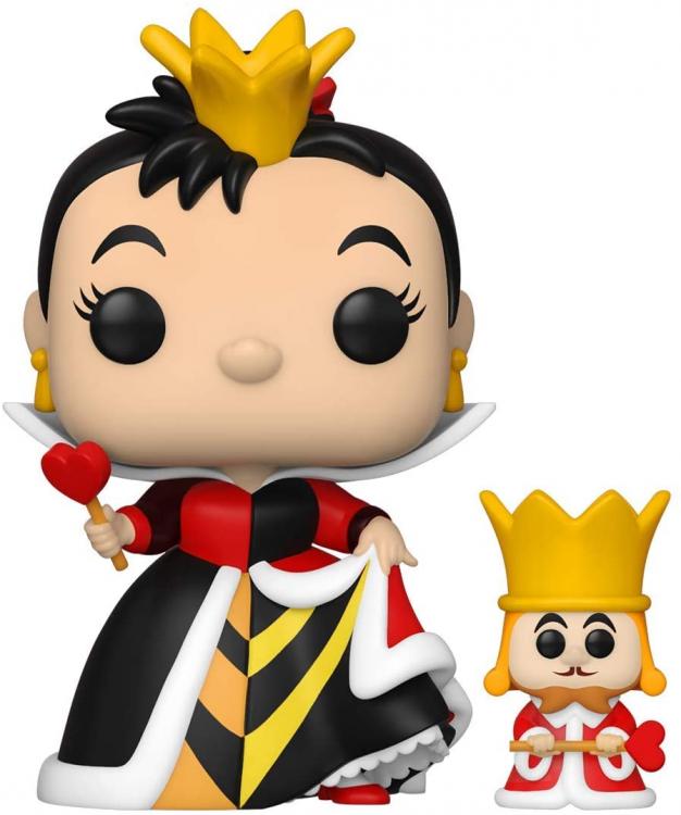 Funko Pop ! Disney Alice In Wonderland 70Th - (1063) Queen W/King Figure 9cm