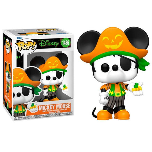 Funko Pop! Disney (1486) – Mickey Mouse Pirat Halloween Vinyl Figur Statue 9cm